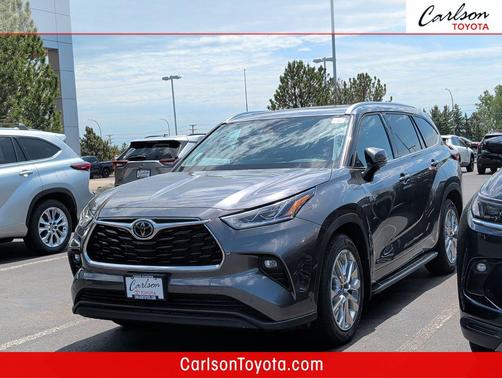Magnetic Gray Metallic 2023 Toyota Highlander Limited