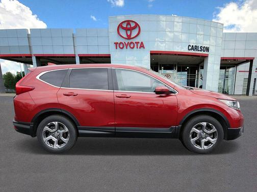 Molten Lava Pearl 2018 Honda CR-V EX