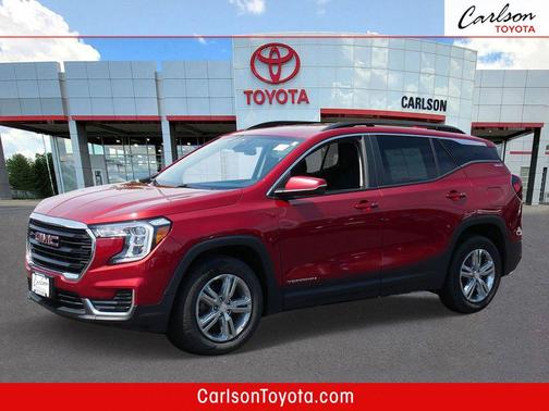 Cayenne Red Tintcoat 2022 GMC Terrain SLE