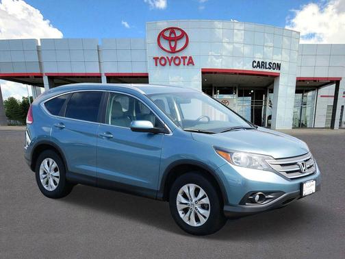 Blue 2013 Honda CR-V EX-L