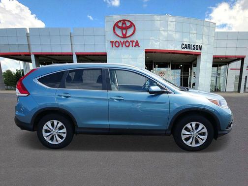 Blue 2013 Honda CR-V EX-L