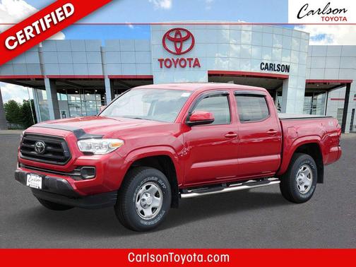 Barcelona Red Metallic 2022 Toyota Tacoma SR