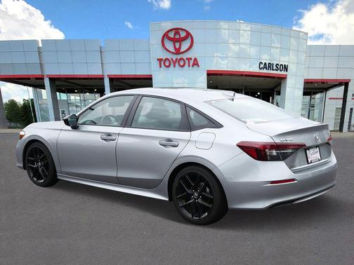 Solar Silver Metallic 2025 Honda Civic Sport