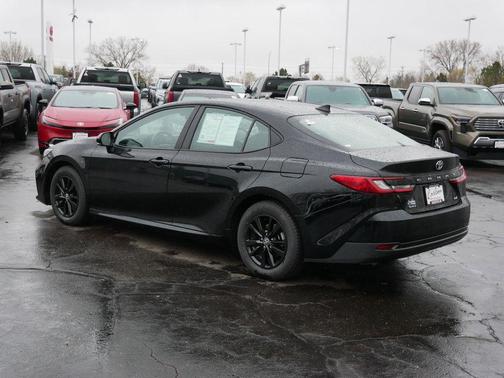 Midnight Black Metallic 2025 Toyota Camry LE