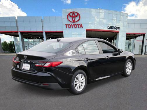Midnight Black Metallic 2025 Toyota Camry LE