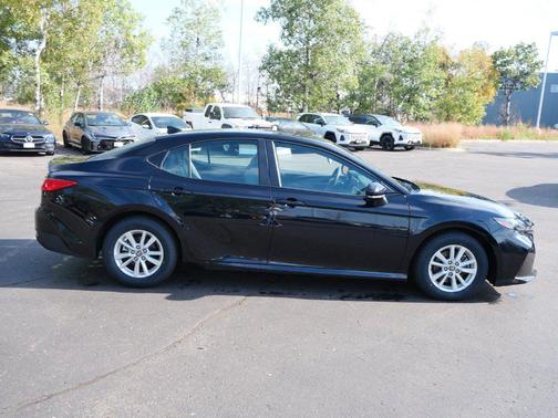 Midnight Black Metallic 2025 Toyota Camry LE