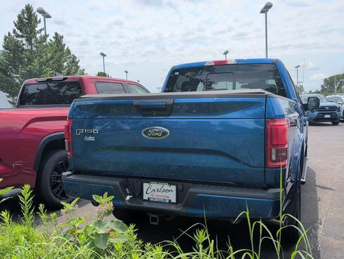 Lightning Blue 2017 Ford F-150 XLT