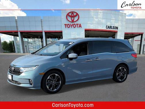 Gray 2024 Honda Odyssey Elite