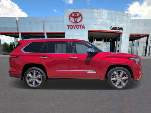 Supersonic Red 2023 Toyota Sequoia Capstone