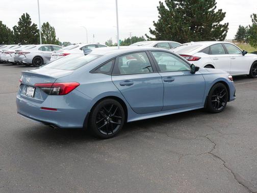 Meteorite Gray Metallic 2023 Honda Civic Sport