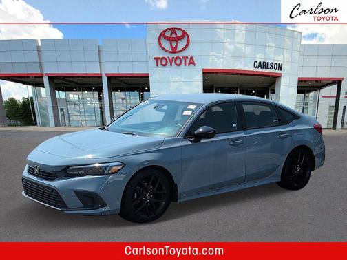 Meteorite Gray Metallic 2023 Honda Civic Sport