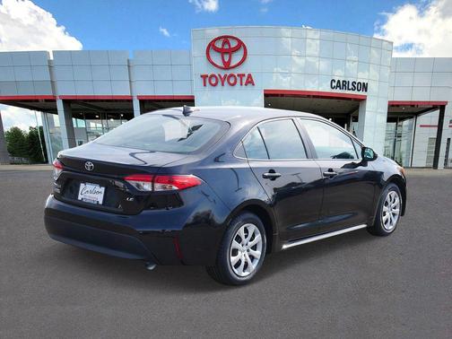 Midnight Black Metallic 2023 Toyota Corolla LE