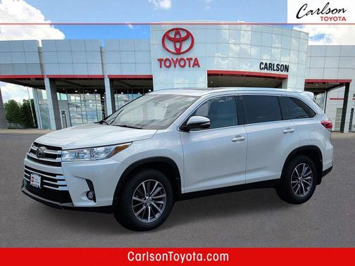 Blizzard Pearl 2019 Toyota Highlander XLE
