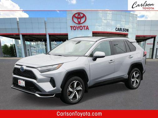 Silver Sky Metallic 2023 Toyota RAV4 Prime SE