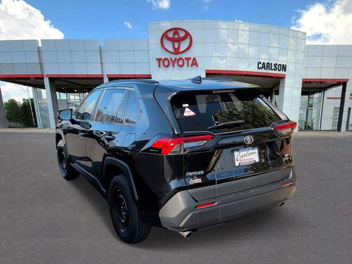 Midnight Black Metallic 2021 Toyota RAV4 LE