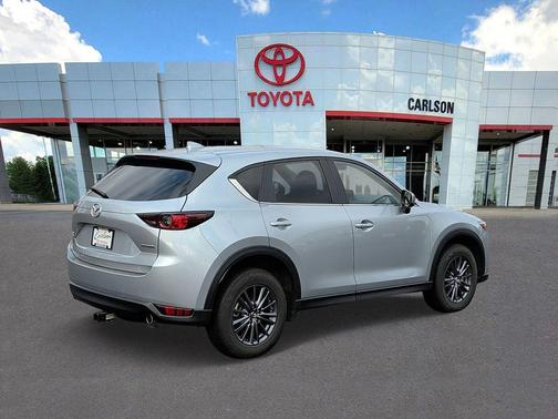 Sonic Silver Metallic 2021 Mazda CX-5 Touring