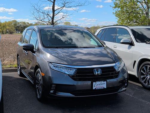 Sonic Gray Pearl 2024 Honda Odyssey EX-L
