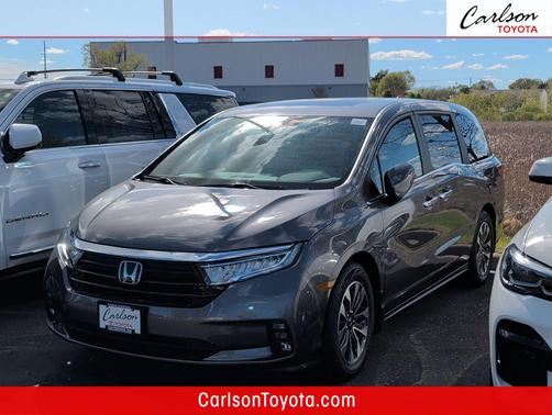 Sonic Gray Pearl 2024 Honda Odyssey EX-L