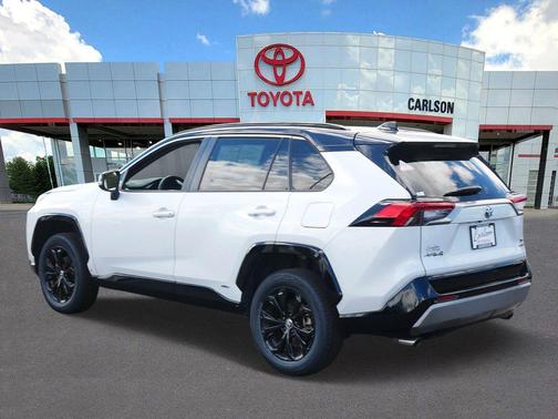 Midnight Black Metallic 2023 Toyota RAV4 Hybrid SE
