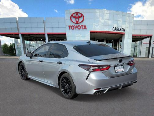 Celestial Silver Metallic 2022 Toyota Camry Nightshade Edition Hybrid