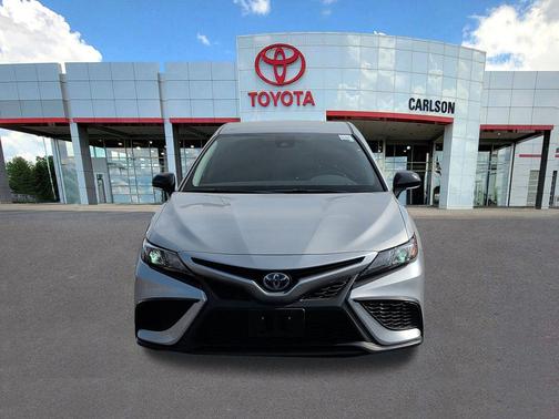 Celestial Silver Metallic 2022 Toyota Camry Nightshade Edition Hybrid