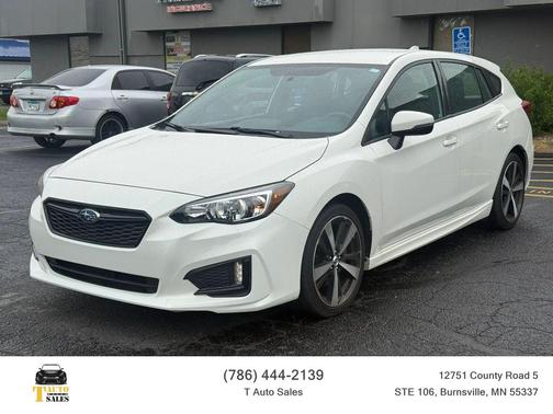 Crystal White Pearl 2017 Subaru Impreza 2.0i Sport