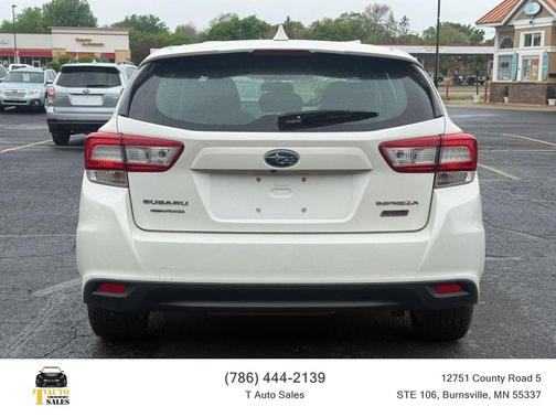 Crystal White Pearl 2017 Subaru Impreza 2.0i Sport