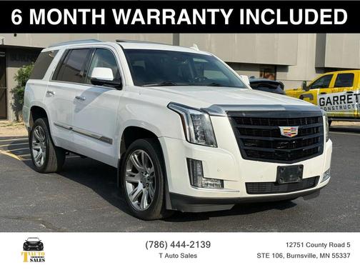 Crystal White Tricoat 2016 Cadillac Escalade Premium
