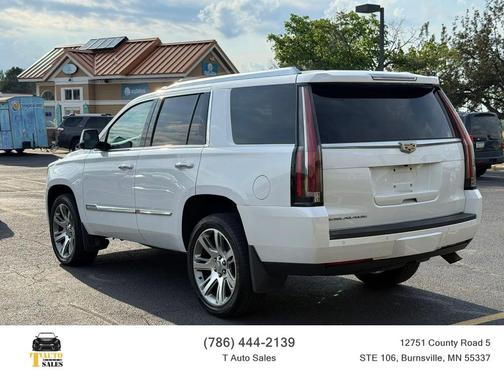 Crystal White Tricoat 2016 Cadillac Escalade Premium