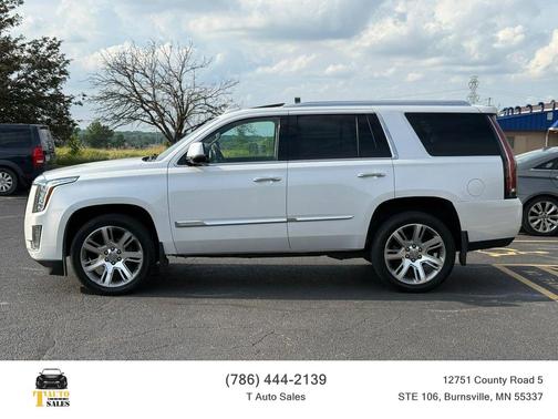 Crystal White Tricoat 2016 Cadillac Escalade Premium