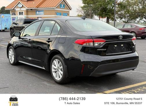 Black 2026 Toyota Corolla LE