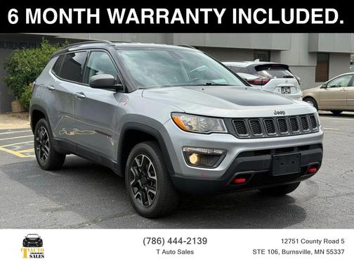 Billet Silver Metallic Clearcoat 2020 Jeep Compass Trailhawk