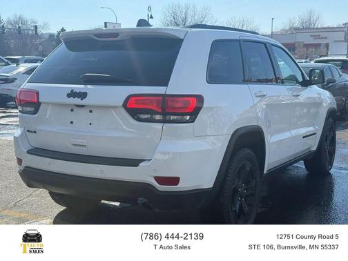 Bright White Clearcoat 2019 Jeep Grand Cherokee Upland