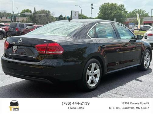 2012 Volkswagen Passat 2.5 SE