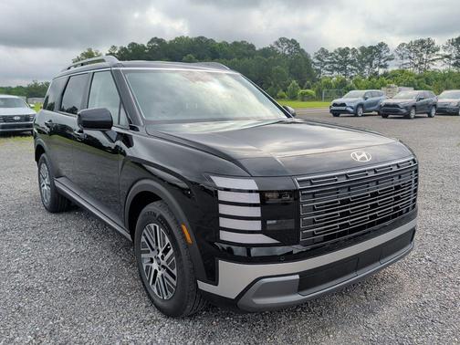 Abyss Black Pearl 2026 Hyundai Palisade Hybrid Blue SEL 7P