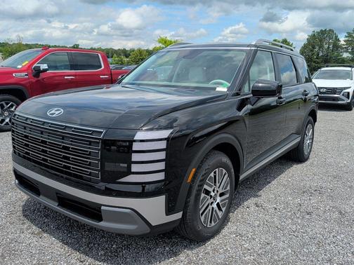 Abyss Black Pearl 2026 Hyundai Palisade Hybrid Blue SEL 7P