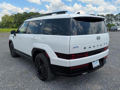 Serenity White 2026 Hyundai SANTA FE HEV Calligraphy