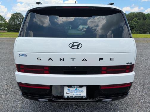 Serenity White 2026 Hyundai SANTA FE HEV Calligraphy