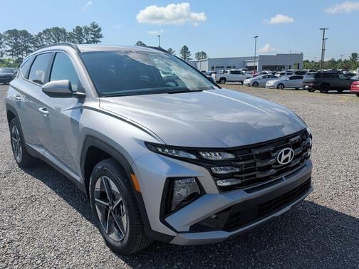Shimmering Silver 2026 Hyundai TUCSON Hybrid SEL