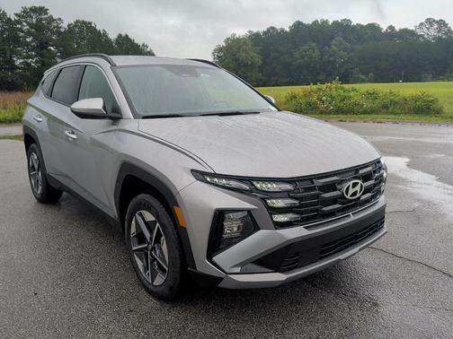 Shimmering Silver 2026 Hyundai TUCSON Hybrid SEL