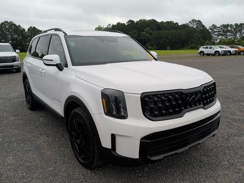 Glacial White Pearl 2025 Kia Telluride EX X-Line