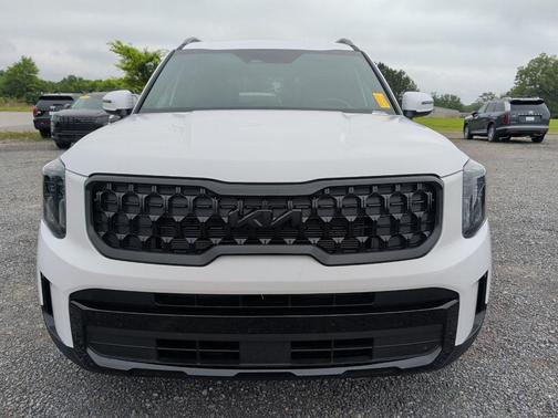 Glacial White Pearl 2025 Kia Telluride EX X-Line