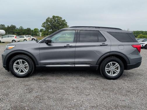 Gray Metallic 2023 Ford Explorer XLT