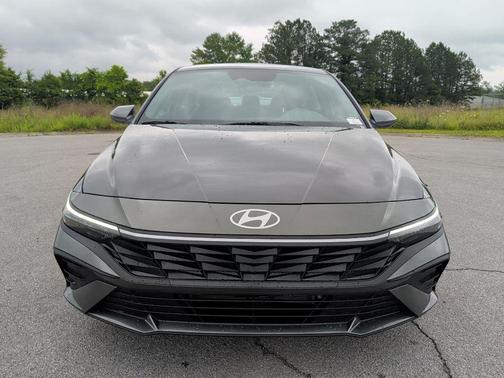 Amazon Gray 2026 Hyundai ELANTRA HEV Blue
