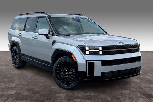 Shimmering Silver 2026 Hyundai SANTA FE HEV Calligraphy