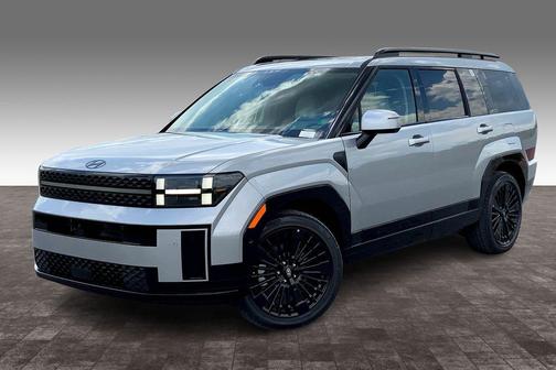 Shimmering Silver 2026 Hyundai SANTA FE HEV Calligraphy