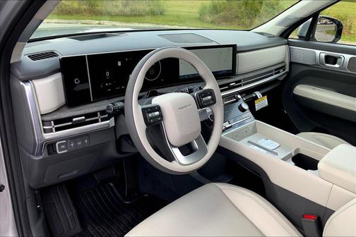 Shimmering Silver 2026 Hyundai SANTA FE HEV Calligraphy