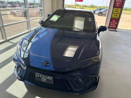 Reservoir Blue 2025 Toyota Camry XSE