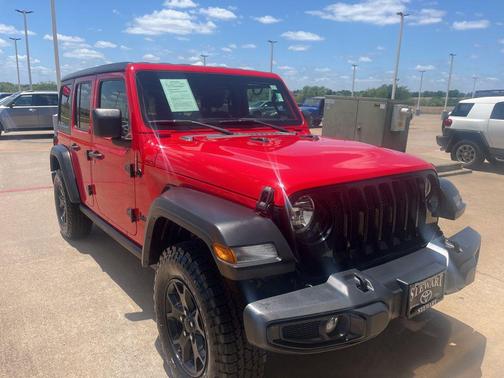 Firecracker Red Clearcoat 2021 Jeep Wrangler Unlimited Sport