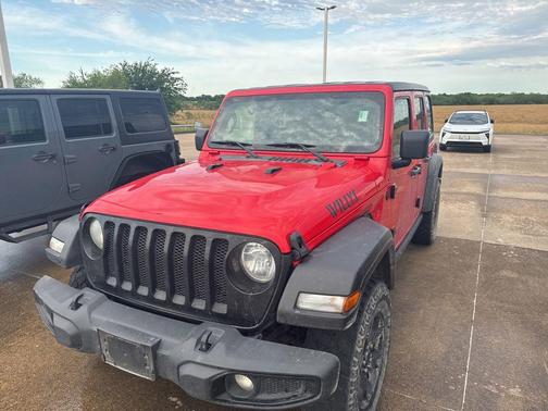 Firecracker Red Clearcoat 2021 Jeep Wrangler Unlimited Sport